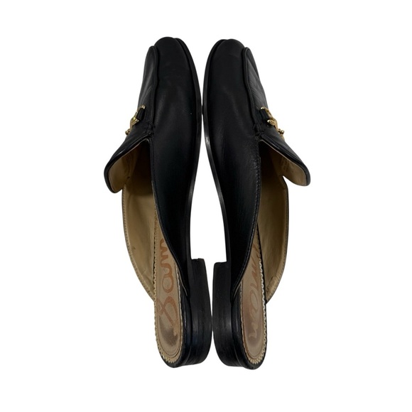 Sam Edelman Linnie horse Bit Mule black leather size 7 - Picture 5 of 9